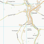 UK Topographic Maps Derbyshire Dales District (SK17) digital map