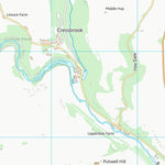 UK Topographic Maps Derbyshire Dales District (SK17) digital map