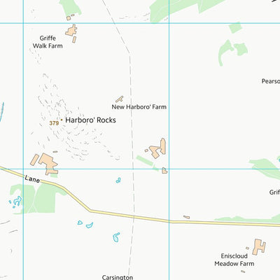 UK Topographic Maps Derbyshire Dales District (SK25) digital map