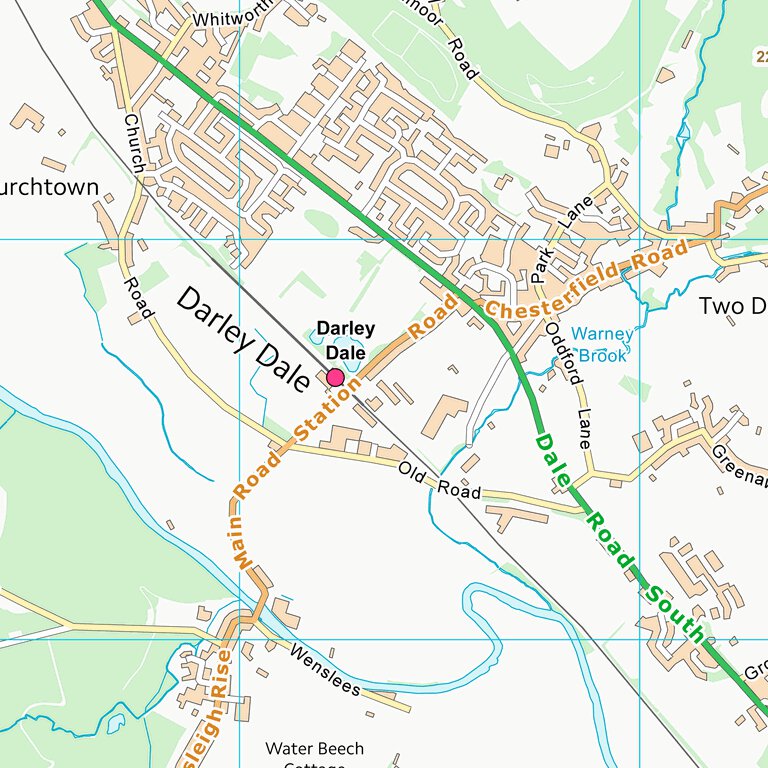 Derbyshire Dales District (SK26) Map by UK Topographic Maps | Avenza Maps