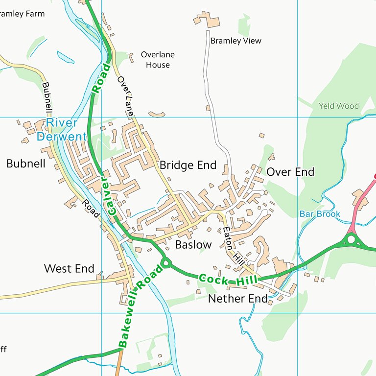 Derbyshire Dales District (SK27) Map by UK Topographic Maps | Avenza Maps