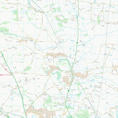 UK Topographic Maps Doncaster District (B) (SE51) digital map