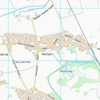 UK Topographic Maps Doncaster District (B) (SE51) digital map