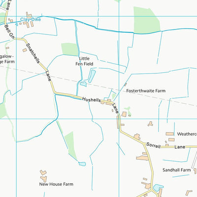 UK Topographic Maps Doncaster District (B) (SE61) digital map