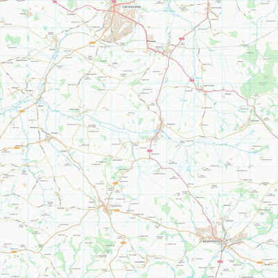 UK Topographic Maps Dorset (ST40) digital map