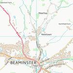 UK Topographic Maps Dorset (ST40) digital map