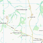 UK Topographic Maps Dorset (ST50) digital map