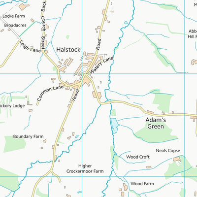 UK Topographic Maps Dorset (ST50) digital map
