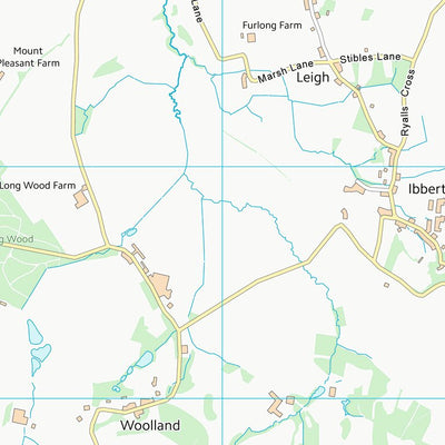 UK Topographic Maps Dorset (ST70) digital map