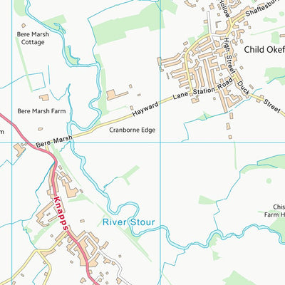 UK Topographic Maps Dorset (ST81) digital map