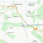 UK Topographic Maps Dorset (ST91) digital map
