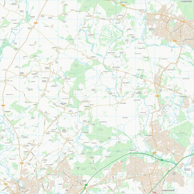 UK Topographic Maps Dorset (SU00) digital map
