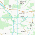 UK Topographic Maps Dorset (SU01) digital map