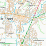 UK Topographic Maps Dorset (SY49) digital map