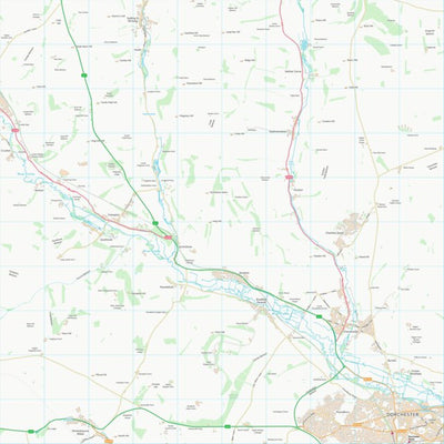 UK Topographic Maps Dorset (SY69) digital map