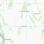 UK Topographic Maps Dorset (SY69) digital map