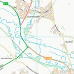 UK Topographic Maps Dorset (SY69) digital map