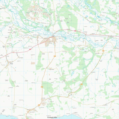 UK Topographic Maps Dorset (SY88) digital map