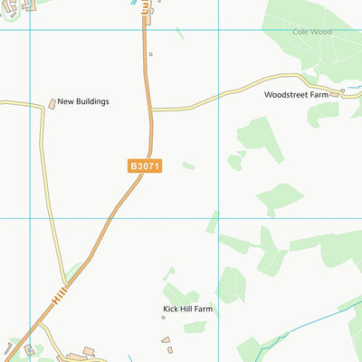 UK Topographic Maps Dorset (SY88) digital map