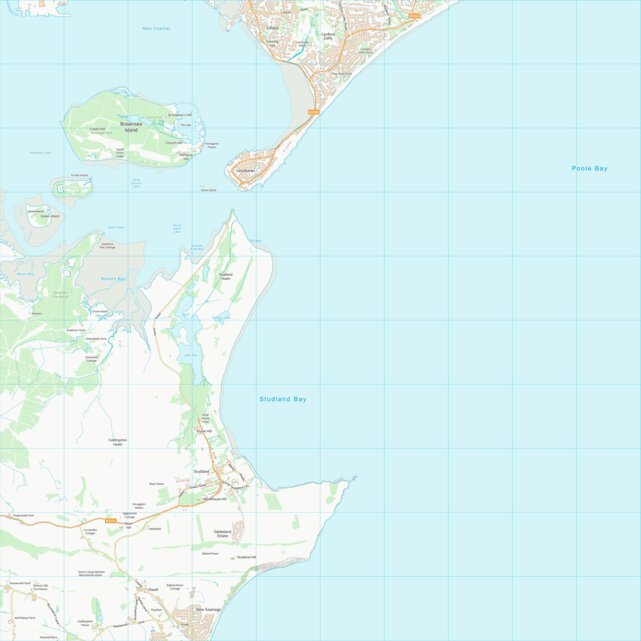 Dorset (SZ08) Map by UK Topographic Maps | Avenza Maps