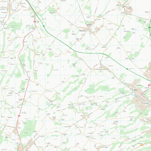Dover District (TR24) Map by UK Topographic Maps | Avenza Maps