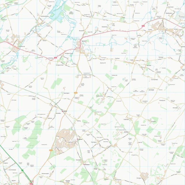 Dover District (TR25) Map by UK Topographic Maps | Avenza Maps