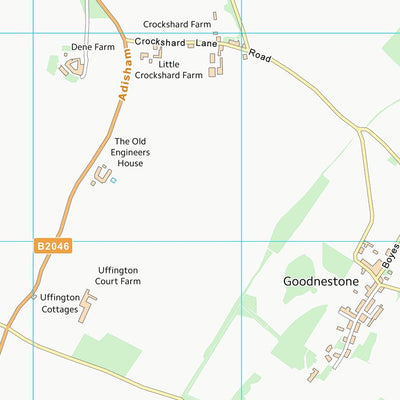 UK Topographic Maps Dover District (TR25) digital map