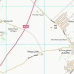 UK Topographic Maps Dover District (TR34) digital map