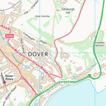 UK Topographic Maps Dover District (TR34) digital map