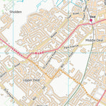 UK Topographic Maps Dover District (TR35) digital map