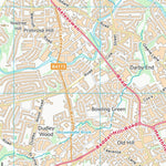 UK Topographic Maps Dudley District (B) (SO98) digital map