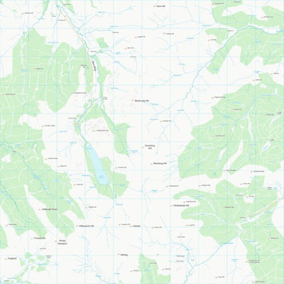 UK Topographic Maps Dumfries and Galloway (NS60) digital map