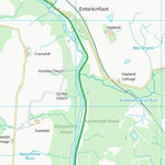 UK Topographic Maps Dumfries and Galloway (NS80) digital map