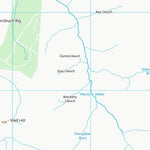 UK Topographic Maps Dumfries and Galloway (NS81) digital map