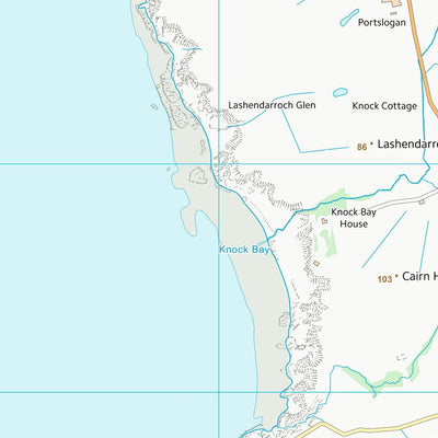 UK Topographic Maps Dumfries and Galloway (NW95) digital map