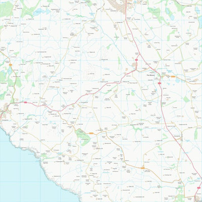 UK Topographic Maps Dumfries and Galloway (NX05) digital map