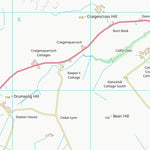 UK Topographic Maps Dumfries and Galloway (NX05) digital map