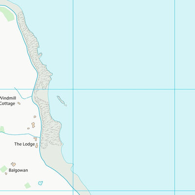 UK Topographic Maps Dumfries and Galloway (NX14) digital map