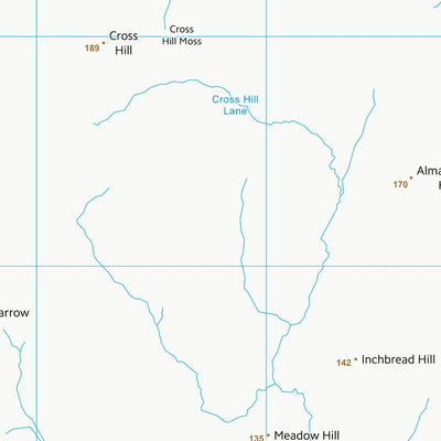 UK Topographic Maps Dumfries and Galloway (NX16) digital map