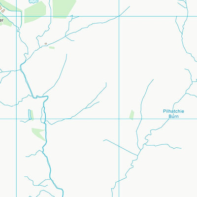 UK Topographic Maps Dumfries and Galloway (NX17) digital map