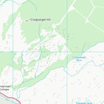 UK Topographic Maps Dumfries and Galloway (NX25) digital map