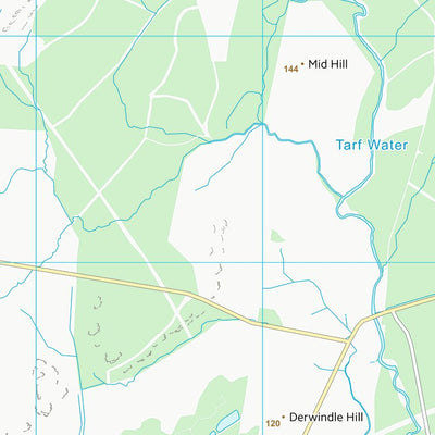 UK Topographic Maps Dumfries and Galloway (NX26) digital map