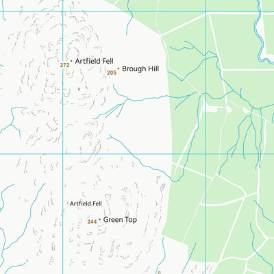 UK Topographic Maps Dumfries and Galloway (NX26) digital map