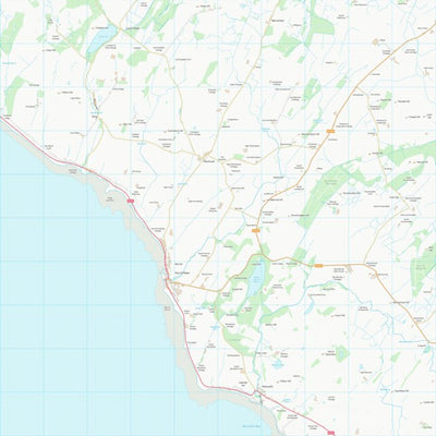 UK Topographic Maps Dumfries and Galloway (NX34) digital map