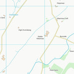 UK Topographic Maps Dumfries and Galloway (NX34) digital map
