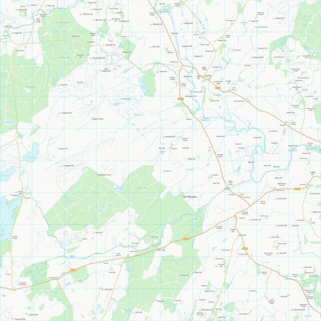 Dumfries and Galloway (NX35) Map by UK Topographic Maps | Avenza Maps