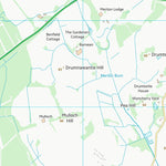 UK Topographic Maps Dumfries and Galloway (NX36) digital map