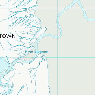 UK Topographic Maps Dumfries and Galloway (NX45) digital map