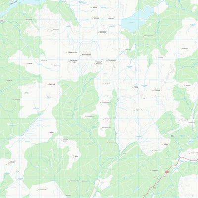 UK Topographic Maps Dumfries and Galloway (NX47) digital map