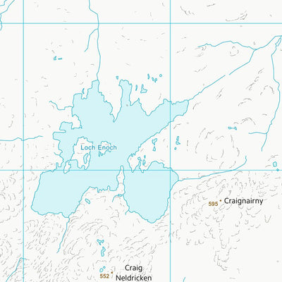 UK Topographic Maps Dumfries and Galloway (NX48) digital map
